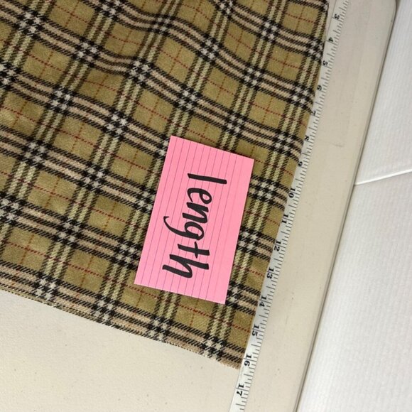 Vintage Roots Y2K Academia Plaid Mustard Preppy Wool Blend Mini Skirt Size 8 - Picture 6 of 11